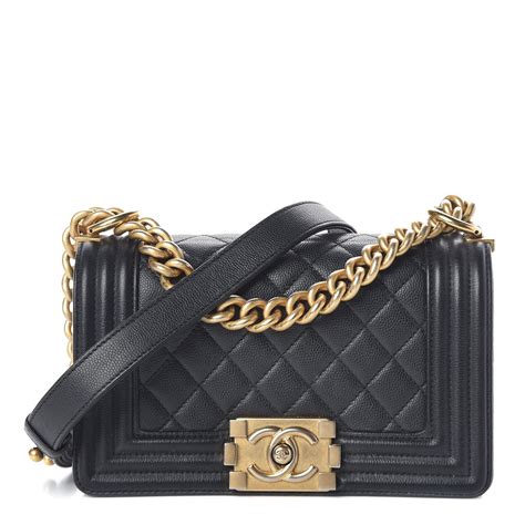 boy chanel with handle|chanel small boy bag black.